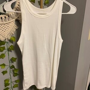 White Sleeveless Women's Top